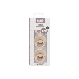 BIBS spenen try-it pack in blush | 3-pack | 0-6 maanden