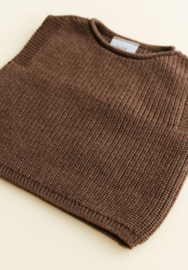 Hvid Vest Harvey Mocha