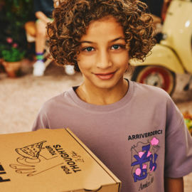 Z8 kids shirt Armando lavenda | maat 92 - 152