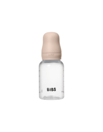 BIBS glazen fles met latex speen blush | 150 ml