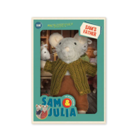 Het Muizenhuis knuffelmuis Sam's vader