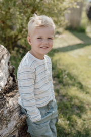 Little Dutch t-shirt lange mouw streep | maat 74 - 104