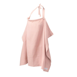 Ilmaha voedingsdoek oudroze