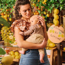 Z8 newborn body streep Alfredo crazy coconut | maat 50 t/m 74