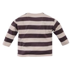 Z8 baby shirt Pim cotton cloud/after dark| maat 50 t/m 74