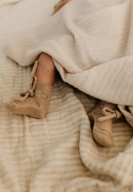 Hvid Booties Sand