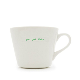 Bucket Mug 'You got this'