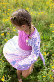 Jubel t-shirt paars Picknick Perfect | maat 92 - 140