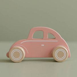 Little Dutch houten auto roze