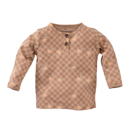 Z8 newborn shirt Renzo nougat | maat 50 t/m 74