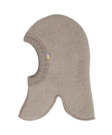 Joha wolfleece balaclava sesame melange | maat 68 t/m 92