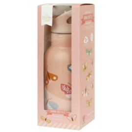 A little lovely company RVS-drinkfles vlinders | 350 ml