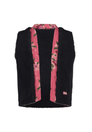 Jubel Reversible Gilet Bloemen