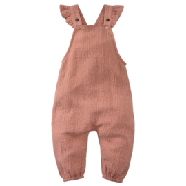 Z8 newborn salopette broderie Sicily cannoli | maat 56 t/m 74