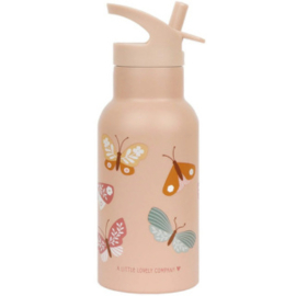 A little lovely company RVS-drinkfles vlinders | 350 ml
