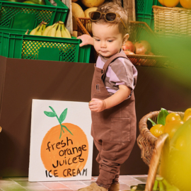 Z8 mini salopette Martino crazy coconut | maat 80 - 98