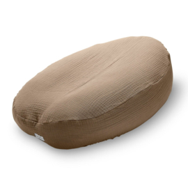 Ilmaha relaxhoes voor voedingskussen hydrofiel taupe
