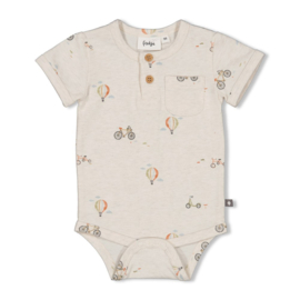 Feetje romper Mini Adventurer | maat 56 - 74