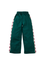 Z8 | Karlijn Wide Leg Track Pants Easy Emerald
