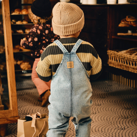 Z8 denim tuinbroek Jelte | maat 80 - 98