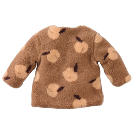 Z8 newborn jasje teddy Riu amaretti | maat 50 t/m 74