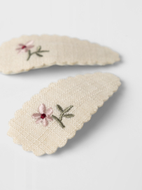 Lil' Atelier haarclips bloemetjes | set van 2