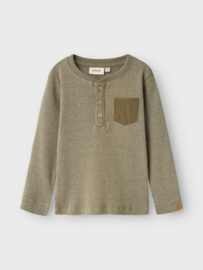 Lil' Atelier rib shirt  Kalamata | maat 92 - 128