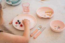 Little Dutch kinderbestekje bloemetjes