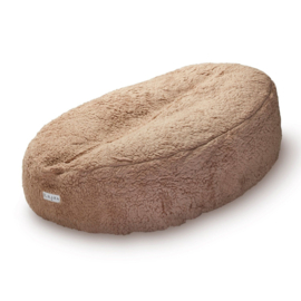 Ilmaha relaxhoes voor voedingskussen teddy taupe