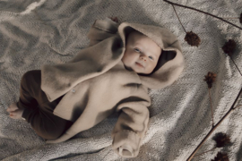 Alwero babyjasje merinowol beige | maat 56-86