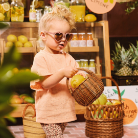 Z8 mini broderie top Maxie tutti frutti | maat 80 - 116