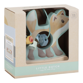Little Dutch wiebeldier vos met kralenspiraal Forest Friends