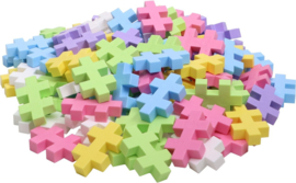 Plus-Plus BIG mix 'Pastel' | 50 stuks