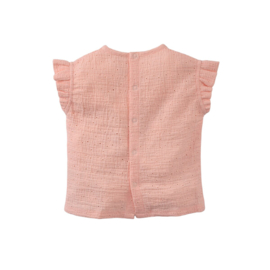 Z8 newborn broderie top Olimpia sorbetto | maat 50 t/m 74