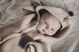 Alwero babyjasje merinowol beige | maat 56-86