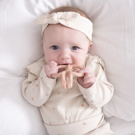 Matchstick Monkey bijtring | poederroze