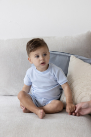 Feetje limited edition shortama wafel | baby blue