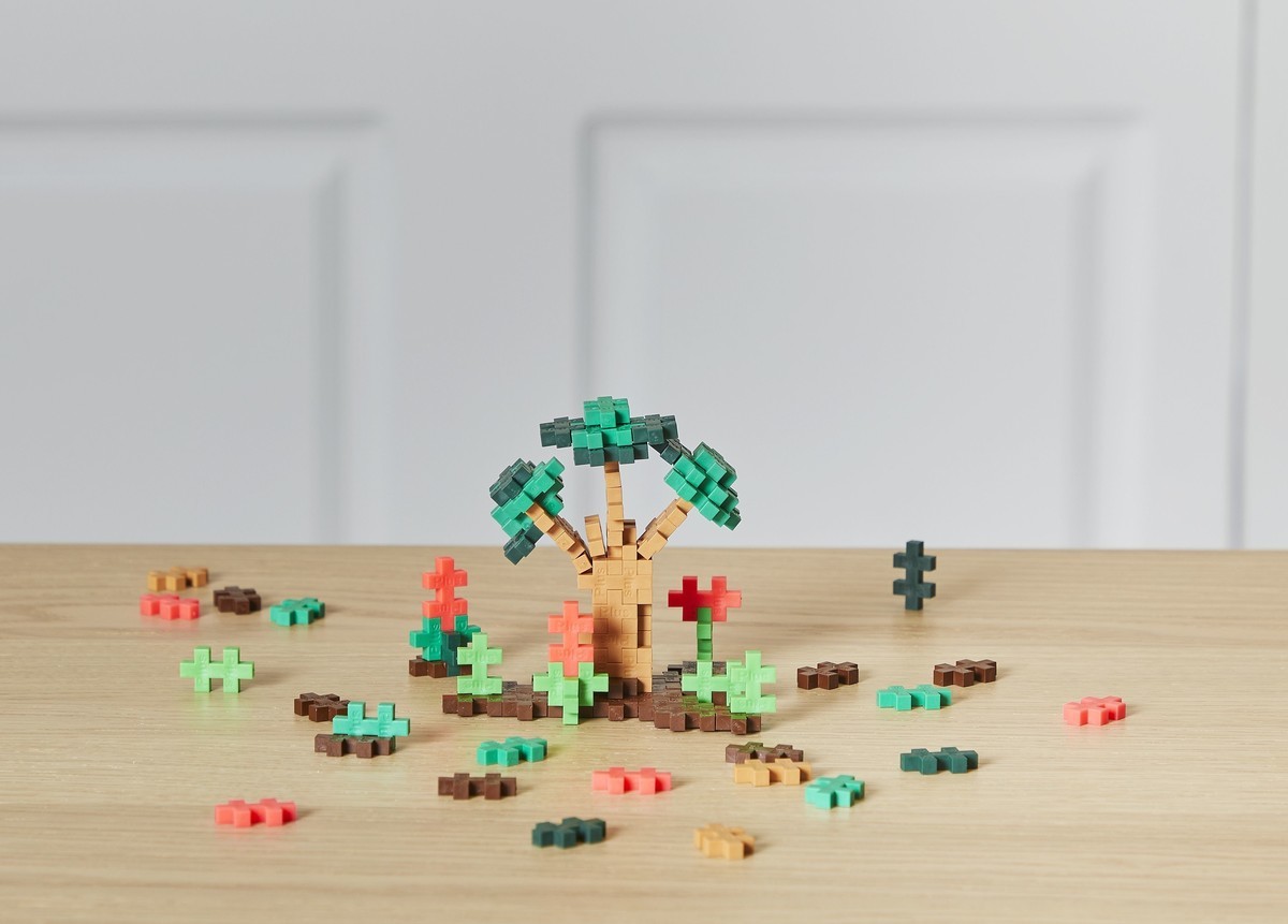 Plus-Plus koker mix 'Jungle' | 240 stuks