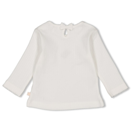 Feetje shirtje pointelle Flower Field | maat 56 - 86