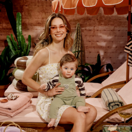 Z8 baby salopette Elay silver sage | maat 56 t/m 74