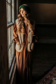 Alwero bodywarmer Alpen volwassenen beige | maat XS-XL