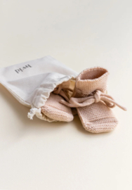 Hvid Booties Apricot