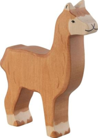 Holztiger houten alpaca