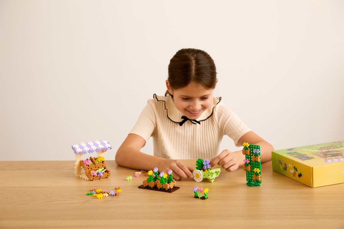 Plus-Plus Learn to Build 'Flower Shop' | 600 stuks