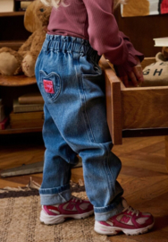Z8 mini | Soraya Ruffle Jeans Mid Blue