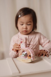 Little Dutch wiebeldier hert met kralenspiraal Fairy Garden