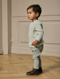 Lil' Atelier broekje streep murmur/pigeon | maat 56 - 86