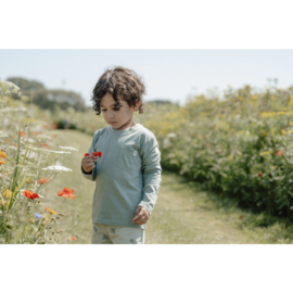 Little Dutch t-shirt lange mouw forest green | maat 74 - 104