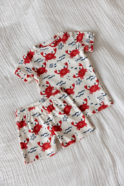 Feetje premium pyjama zomer Cooper Crab - maat 68 t/m 122