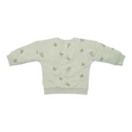Little Dutch sweater forest mint bugs | maat 74 - 104